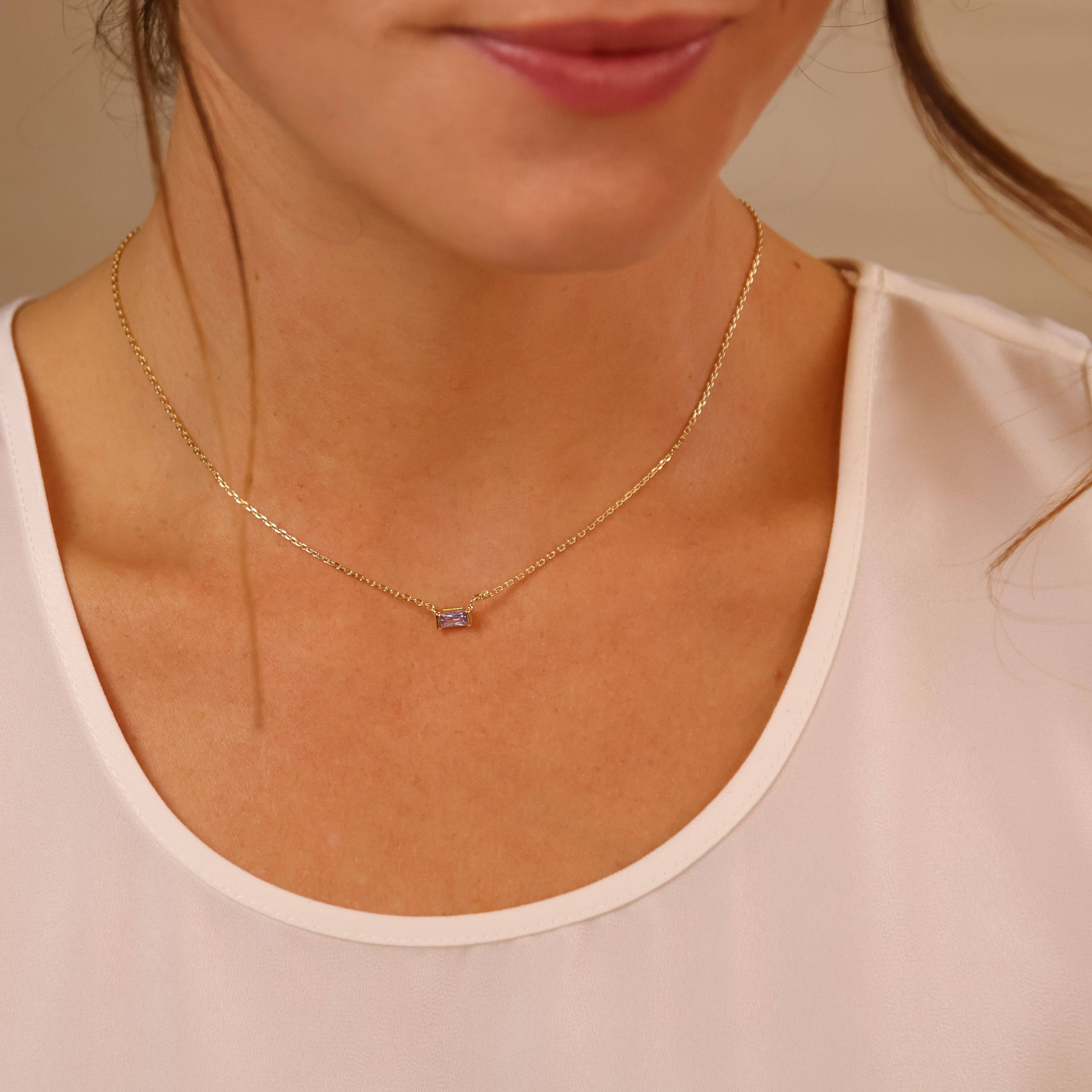 GoldFi – Conjunto de joias por atacado – Conjuntos de Pedra do Mês de Celebração em Ouro 18k Revestido13