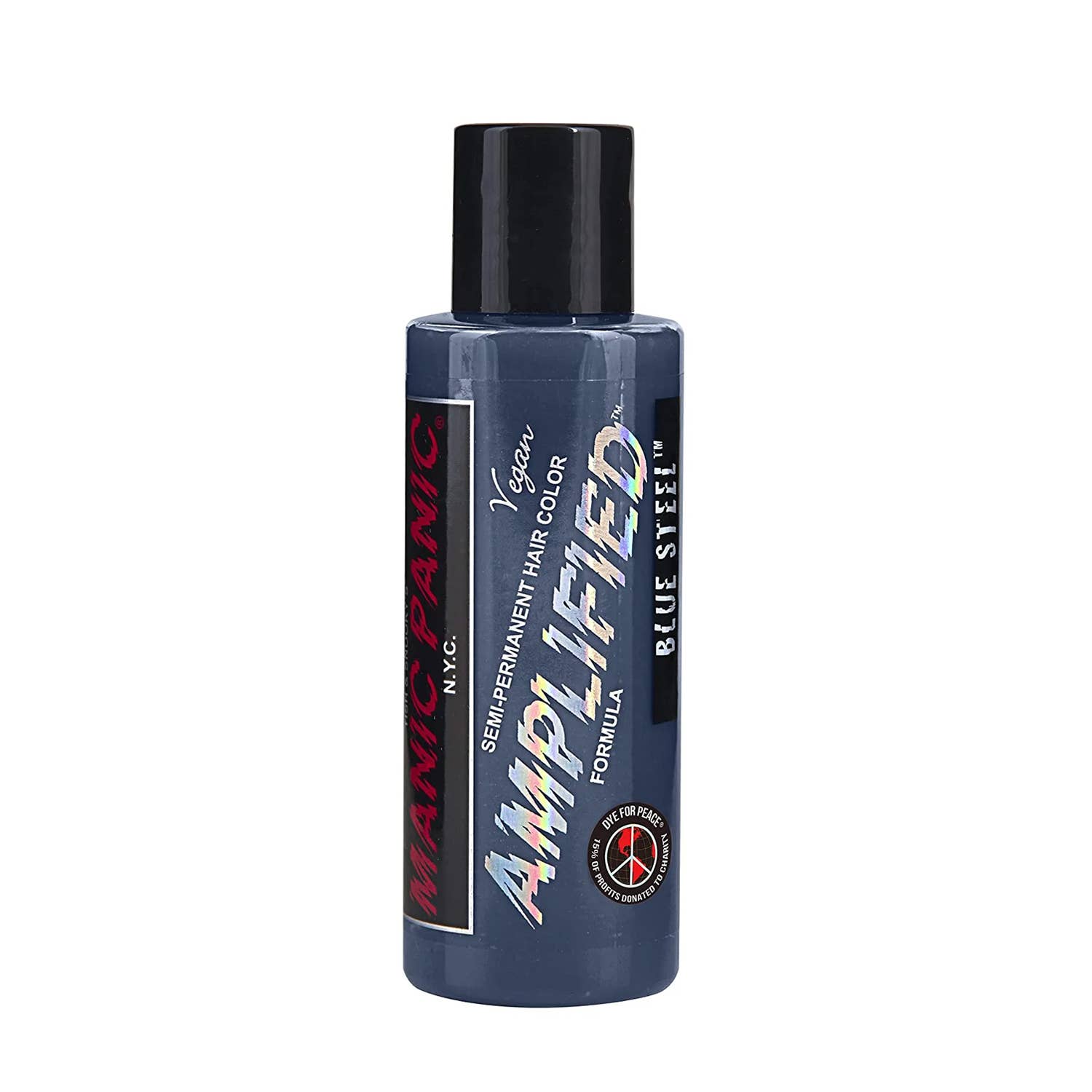 KT Supply - Wholesale Hair Dye - Manic Panic Amplified Blue Steel Hair Color 4 Oz.0