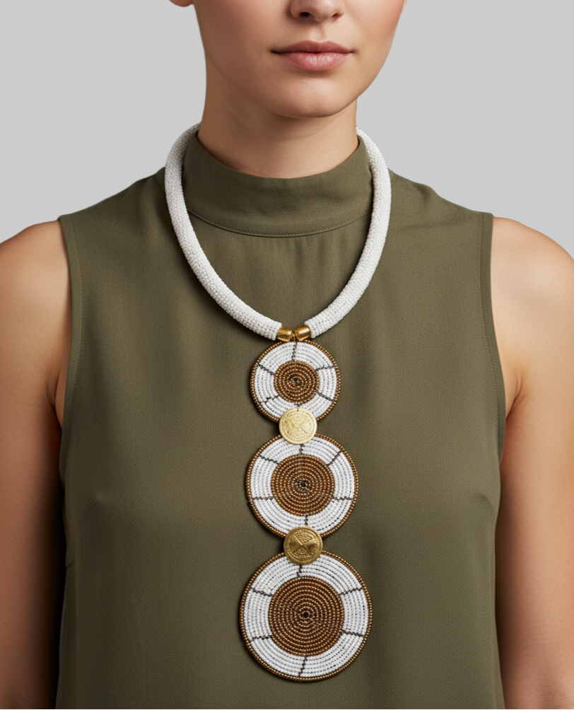 KENDI AMANI - Wholesale Beaded/Pearl Necklace - Mukiri Beaded Necklace5