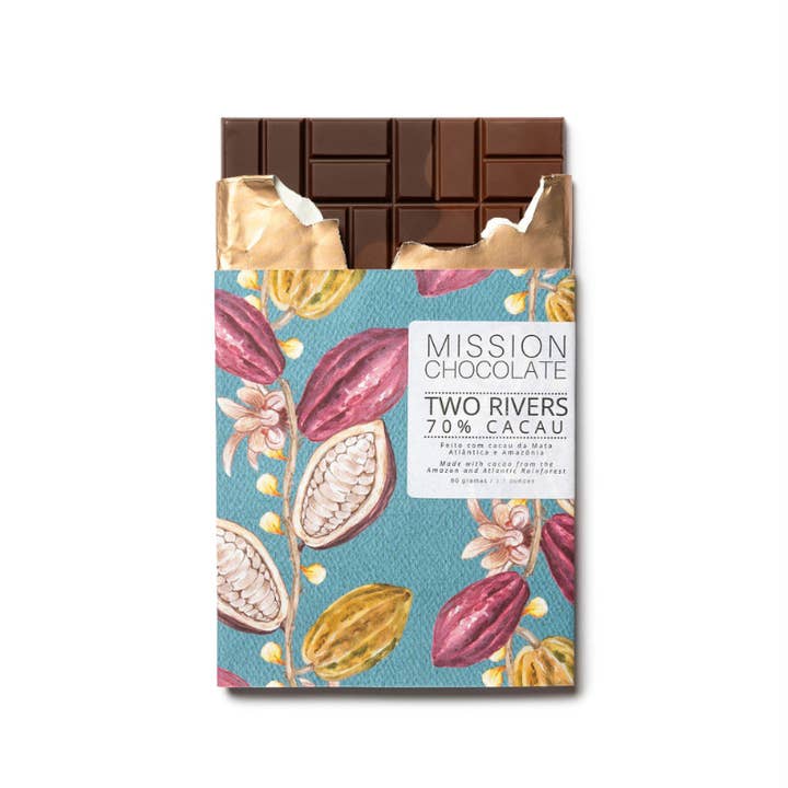 Mission Chocolate - Wholesale Chocolate bar - Two Rivers 70%1