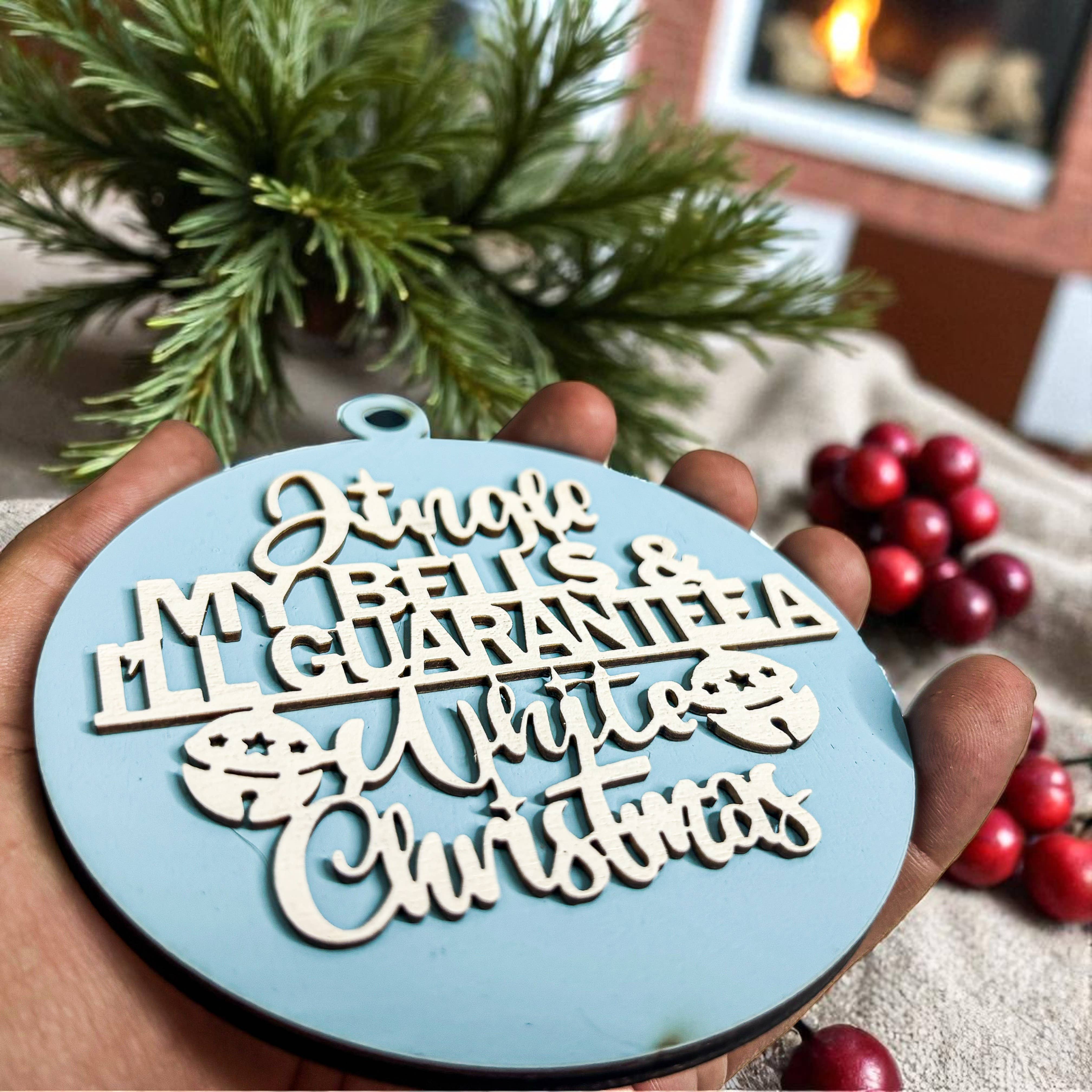 Gia Roma - Wholesale Ornament - Hanging Christmas Decor + Handmade Wooden Ornament Funny103