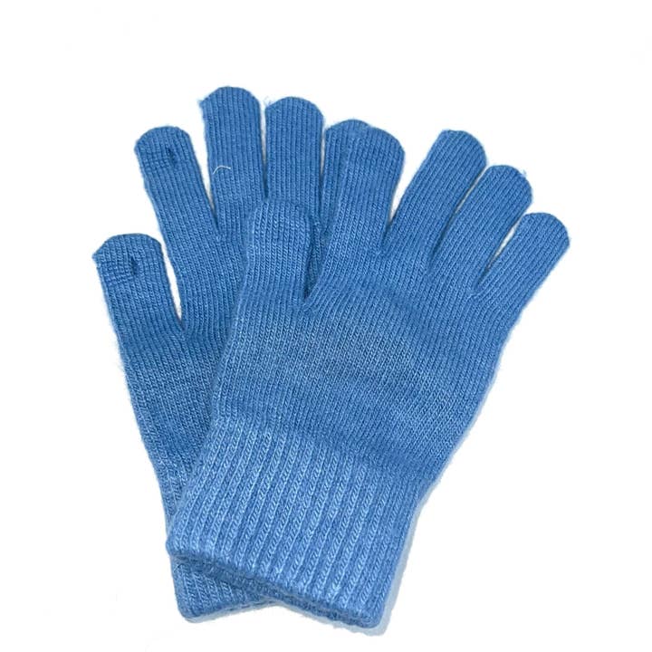 LINETA - Wholesale Gloves - Unisex - ST-3018 Angora wool plain glove
