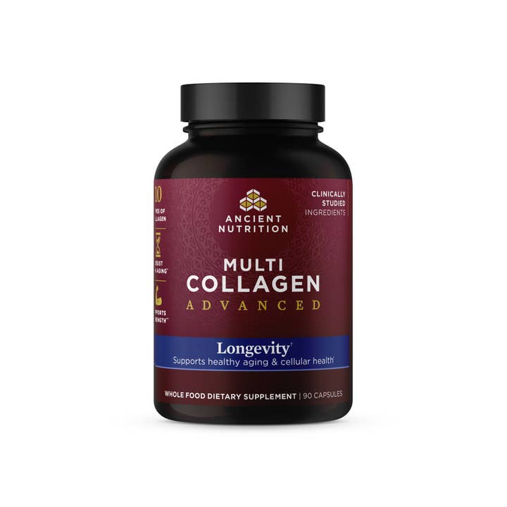 Multi Collagen Advanced Longevity† | Capsules (30 Servings) for wholesale by Ancient Nutrition
