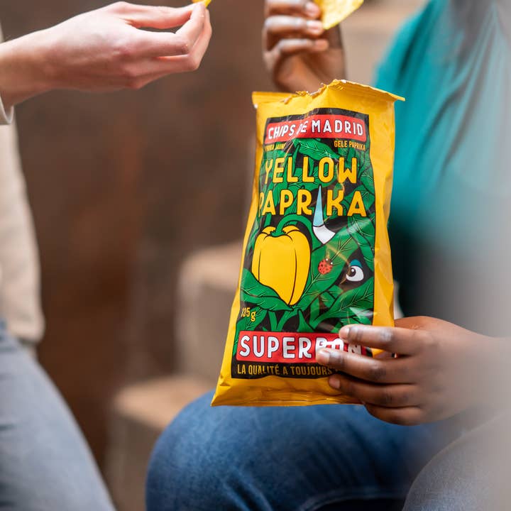 Superbon Chips de Madrid (US) - Wholesale Chips - Yellow Paprika Chips 135g MP14