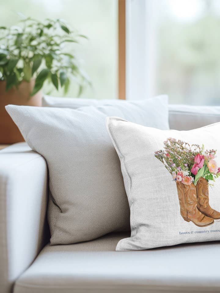 Cotton canvas pillow cover (Pre-order) for wholesale by Ramsaydigitals