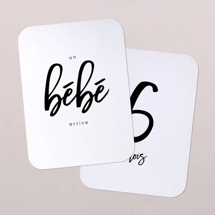 Babybump stage cards - Essential for wholesale by Cotton Bird