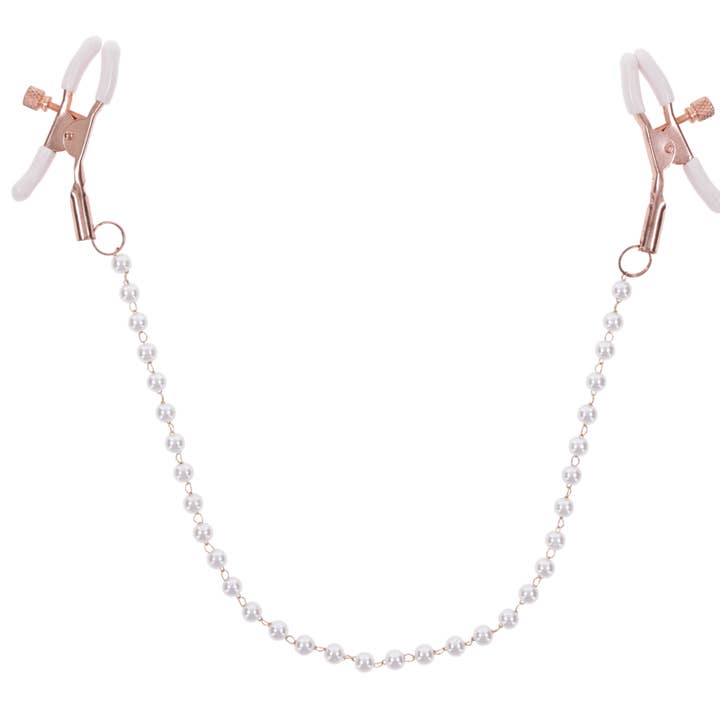 Peaches 'n CreaMe Pearl brystvorteklemmer for engroshandel hos Sportsheets