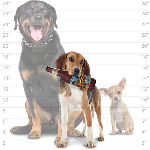Tuffy Dog Toys - VIP Products - Wholesale Pet Squeaky Toy - Dog - Silly Squeaker Beer Bottle Drools, Squeaky Novelty Dog Toy4