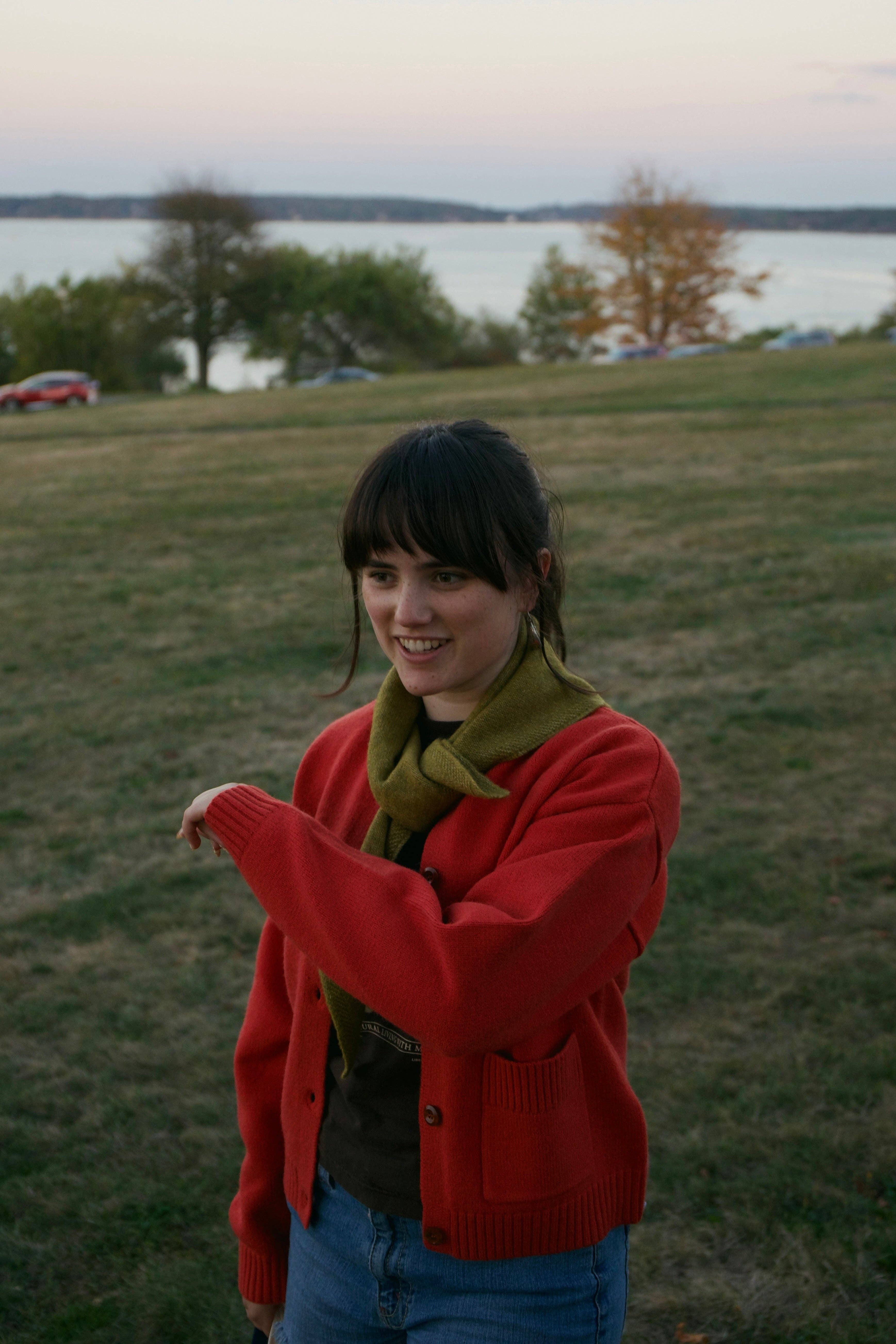 Beaten Path Co - Wholesale Cardigan - Women's - RED WOOL CARDIGAN29