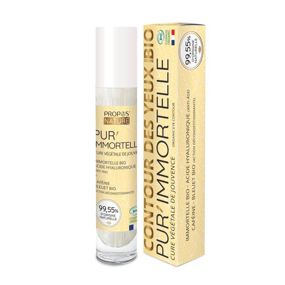 Propos'Nature – Creme/gel para os olhos por atacado – Pur'immortelle Contorno de Olhos Orgânico - 15 ml1