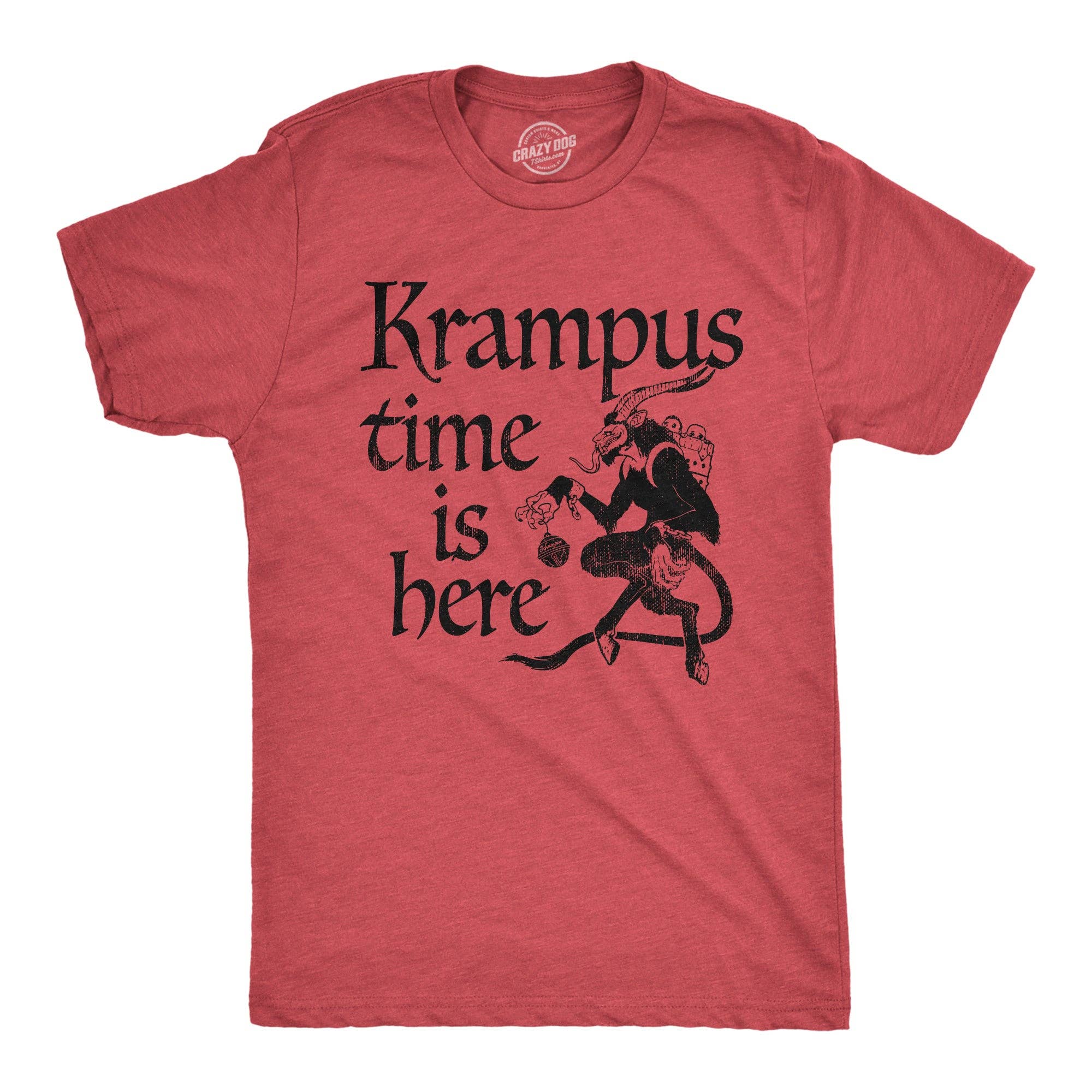 Krampus Time Is Here Men's T Shirt for wholesale on Faire2