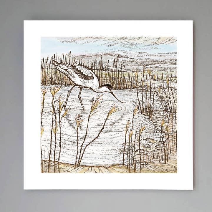 Impressão artística 'Avocet' por atacado de Fay's Studio