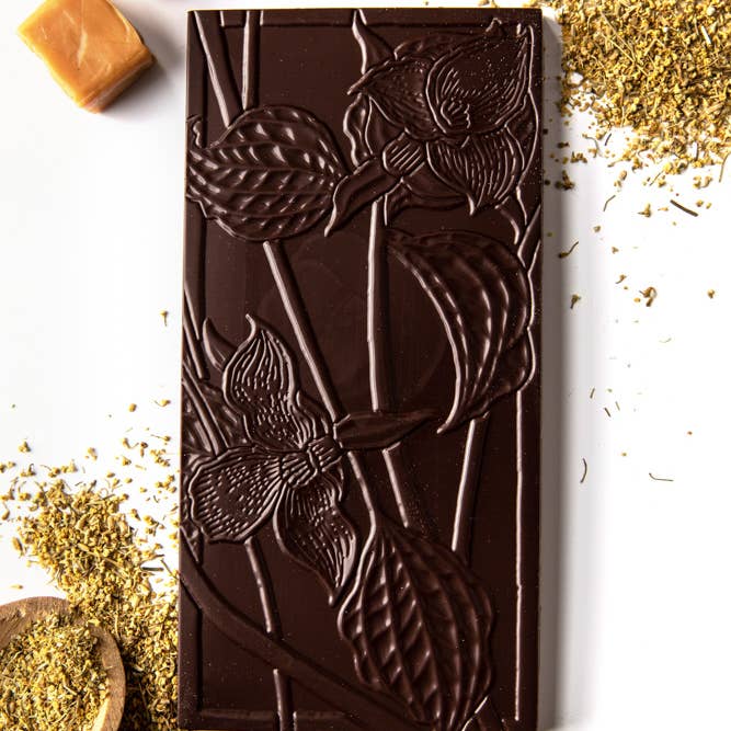 Wildwood Chocolate - Wholesale Chocolate Bar - Fennel Pollen Caramel2