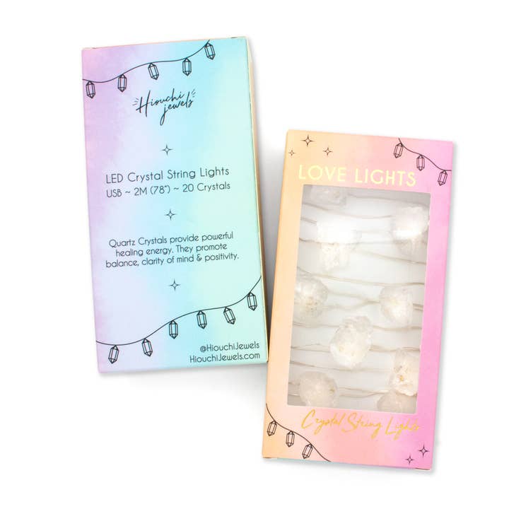 Hiouchi Jewels | Rose & Bolt Grateful Dead Jewelry - Wholesale String Lights - Love Lights ~ Crystal String Lights ~ Quartz Crystal3