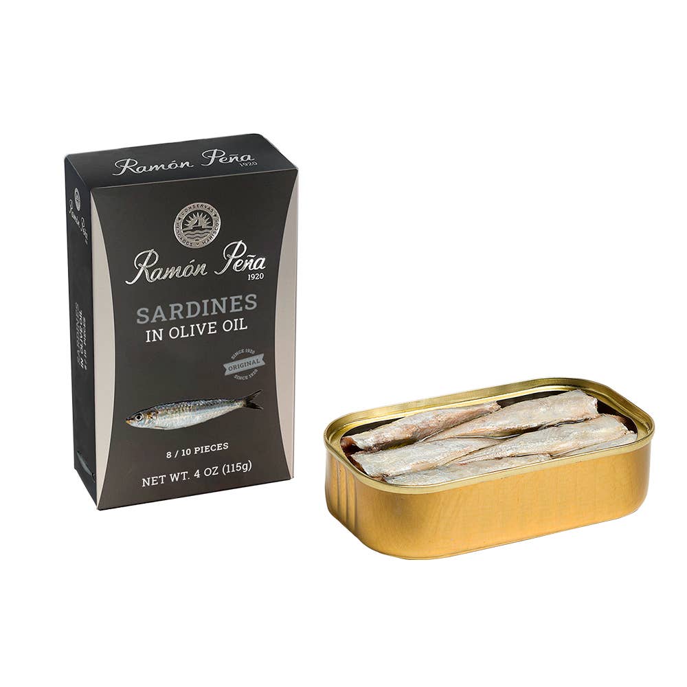 Ramón Peña - Wholesale Tinned Fish - Sardines In Olive Oil 8/10 LP