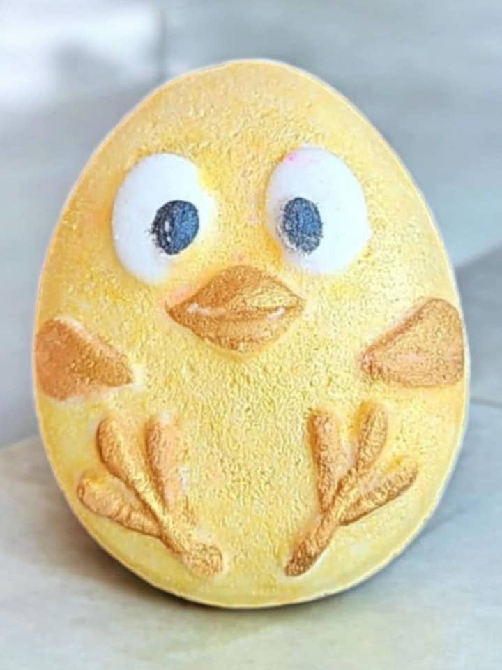Sherbet Lemon Chick bathbomb for wholesale by Divaspa