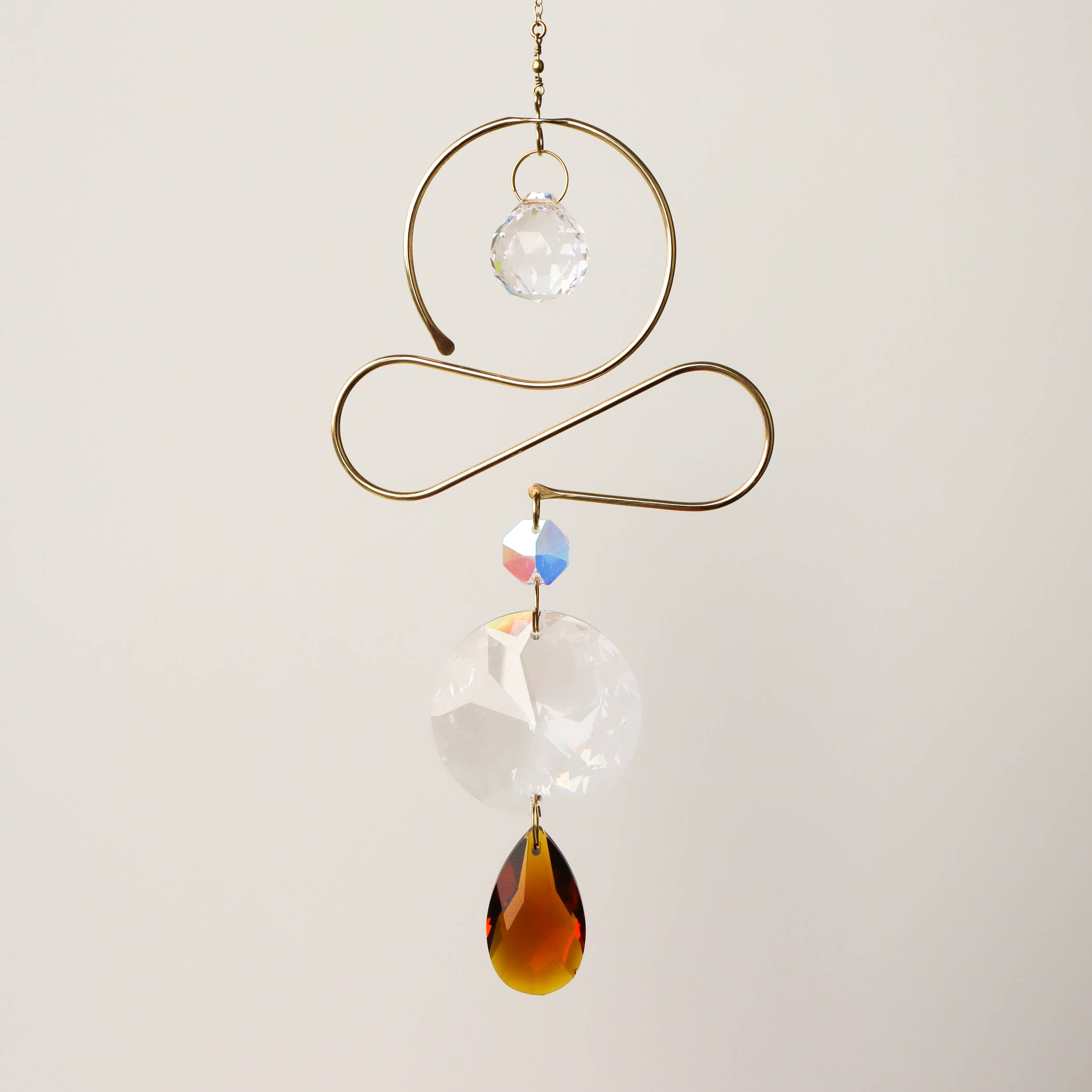 Sol Proaño - Wholesale Suncatcher - Prisma Hanging #36 - multiple colors0