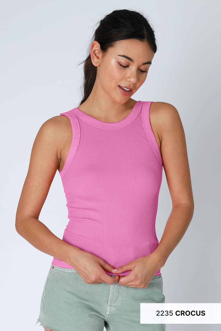 NIKIBIKI - Wholesale Tank Top - Women's - NS8216 - Reversible Ribbed Tank Top18