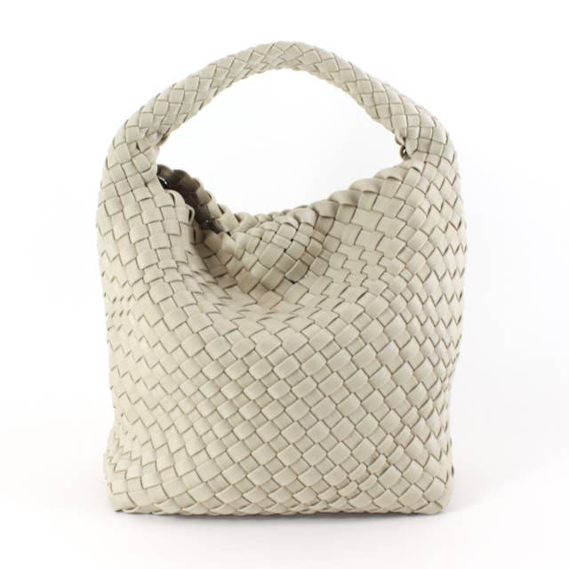 Pretty Persuasions - Wholesale Crossbody Bag - Women's - P23093 Small Nylon Woven Hobo Crossbody Bag w/Cosmetic Pouch12