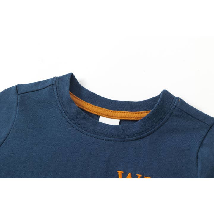 Newness Kids - Wholesale Screen Printed T-Shirt - Kids - Long-sleeve boy's t-shirt JBI652483