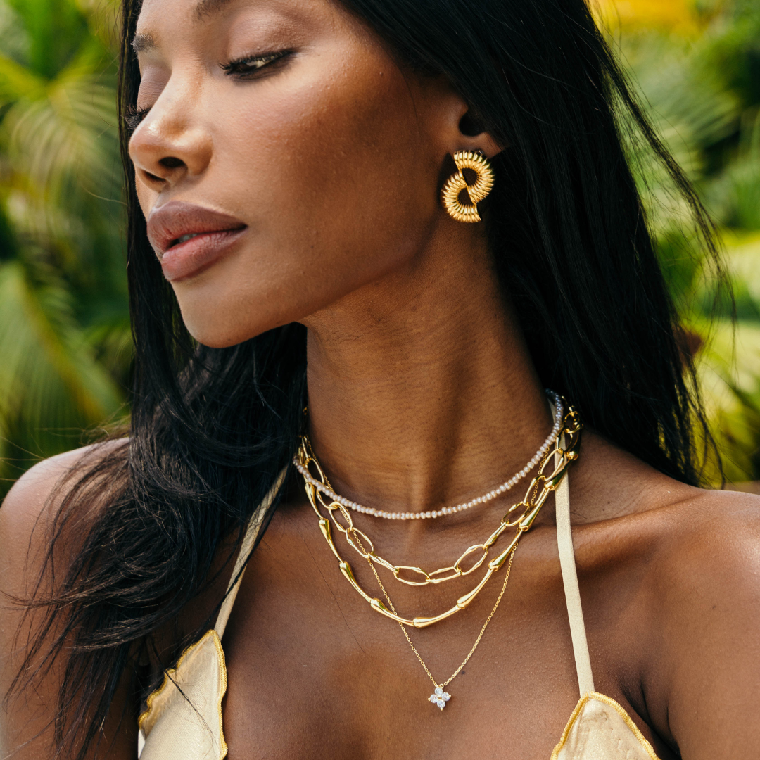 Sahira Jewelry Design – Engroshandel Halskæde med vedhæng – Mae CZ vedhæng halskæde4