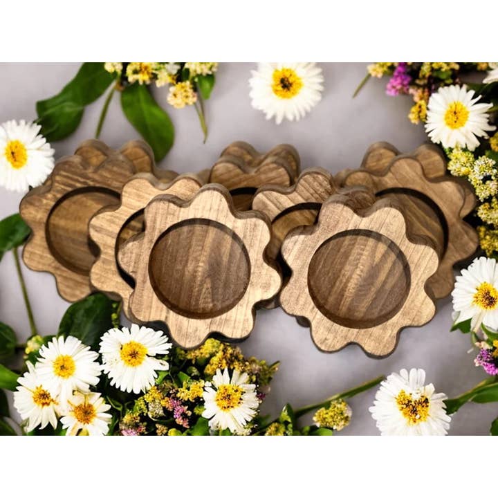 Mini Flower Bowls Bundle of 10 - Candle Ready for wholesale by McCain's Furniture Co