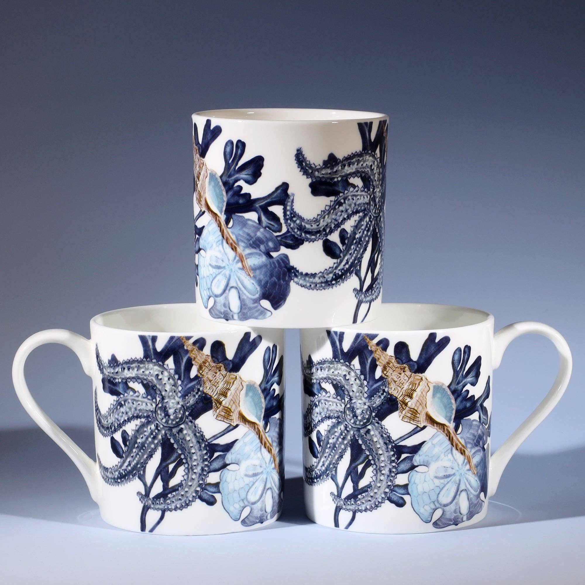 Cream Cornwall – wholesale Kaffekoppar – Bone China Beachcomber mugg0