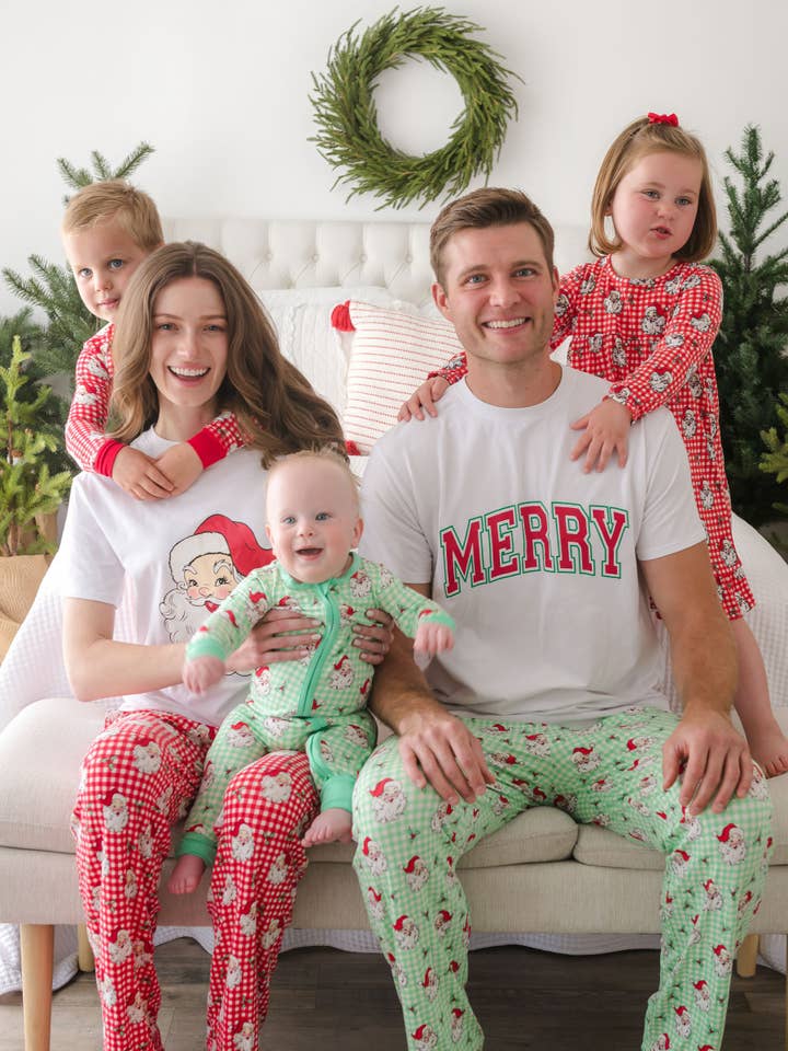 SoftSnooze™ Toddler Girls Bamboo Viscose Red Dear Santa Ruffle Long Sleeve Pajama Set with Signature Rear Ruffles
for wholesale on Faire3