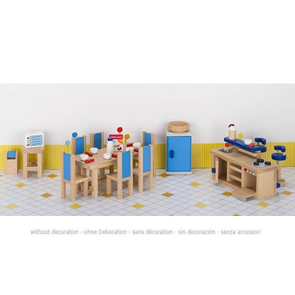 Furniture for flexible puppets, kitchen for wholesale by Goki Australia