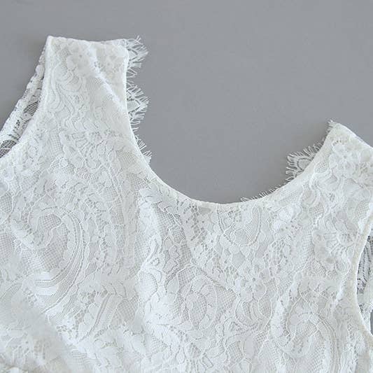 Nicolette's Couture - Wholesale Dress - Kids - The Ophelia Dress - White2