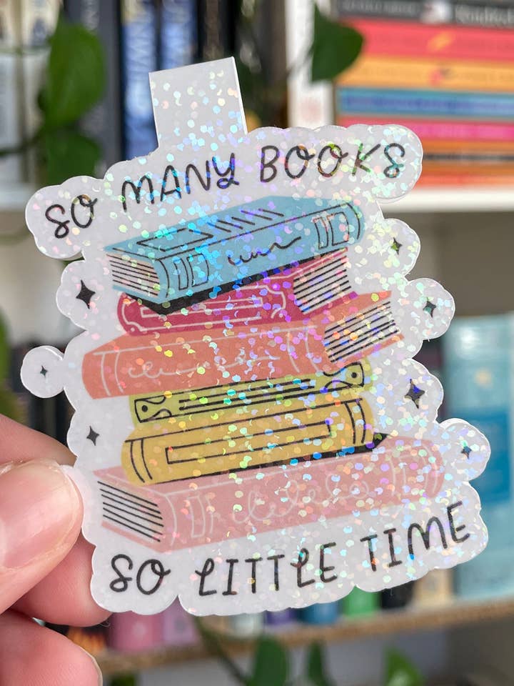 So Many Books So Little Time Magnetic Bookmark for wholesale by Created By Kelci