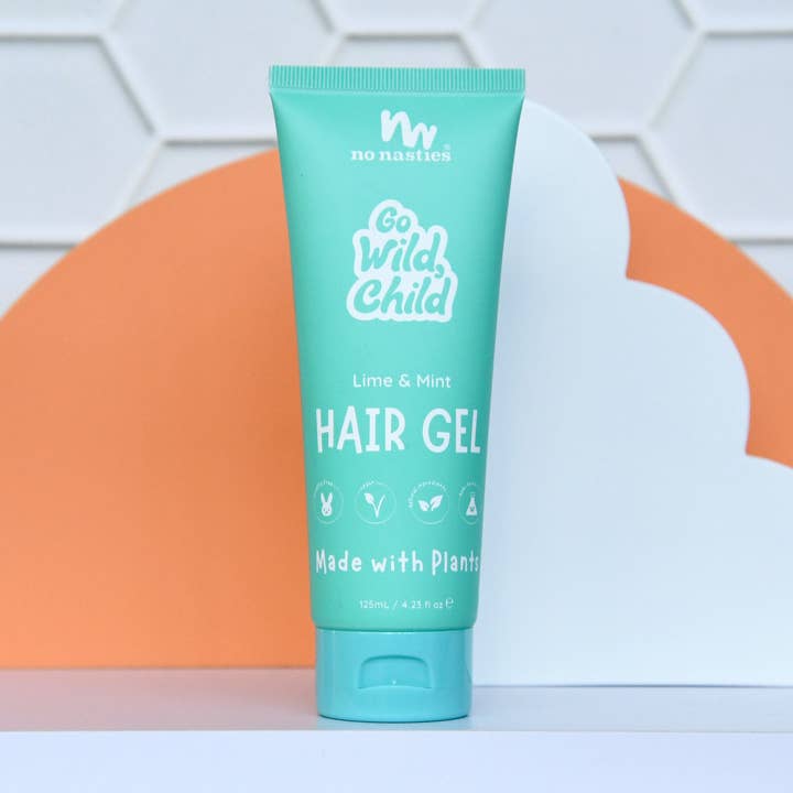 SLiCK KiDS™ Plant Based Kids Hair Gel in Zesty Lime and Fresh Mint 125ml for wholesale by No Nasties Kids UK