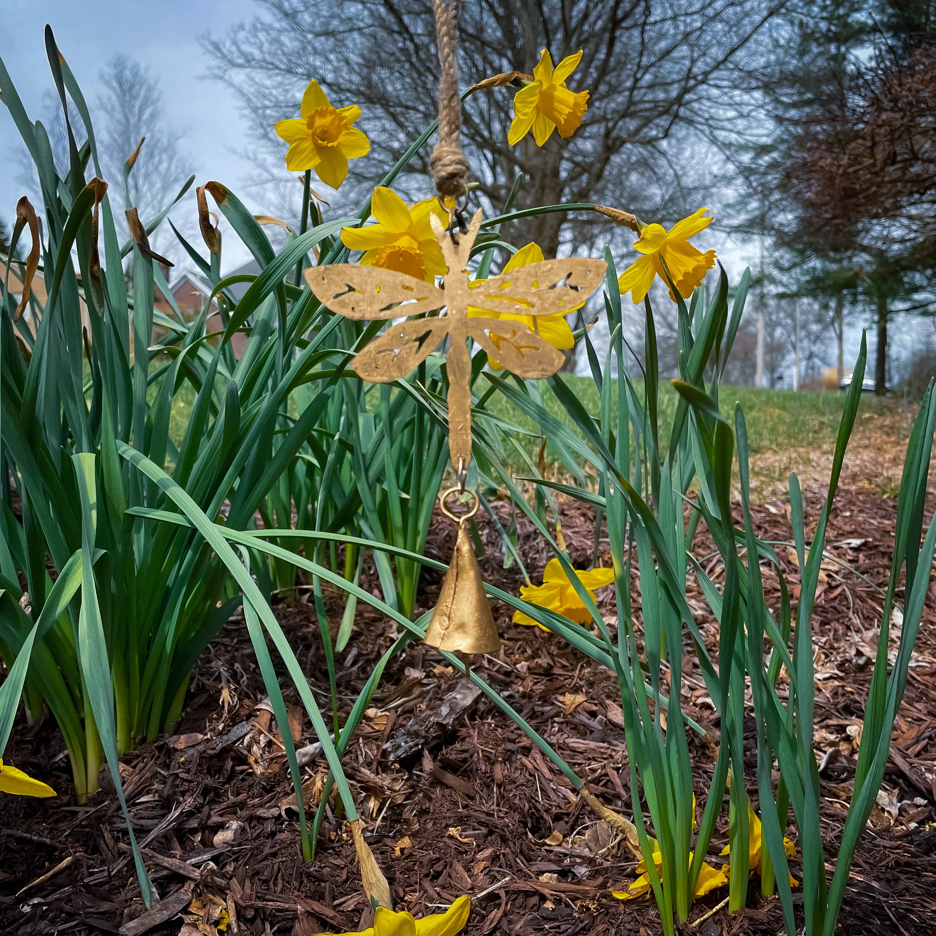 Mira Fair Trade – wholesale Vindspel – Miniursinnig trollsländevindspel1