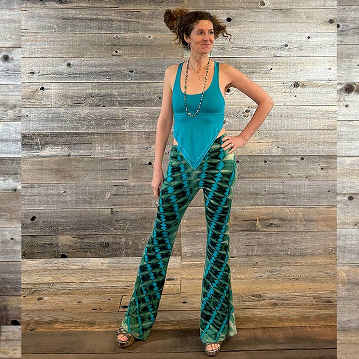 Couvre-débardeur en forme de corset à dos en forme de triangle Boho Hippie pour la vente par Jayli Clothing