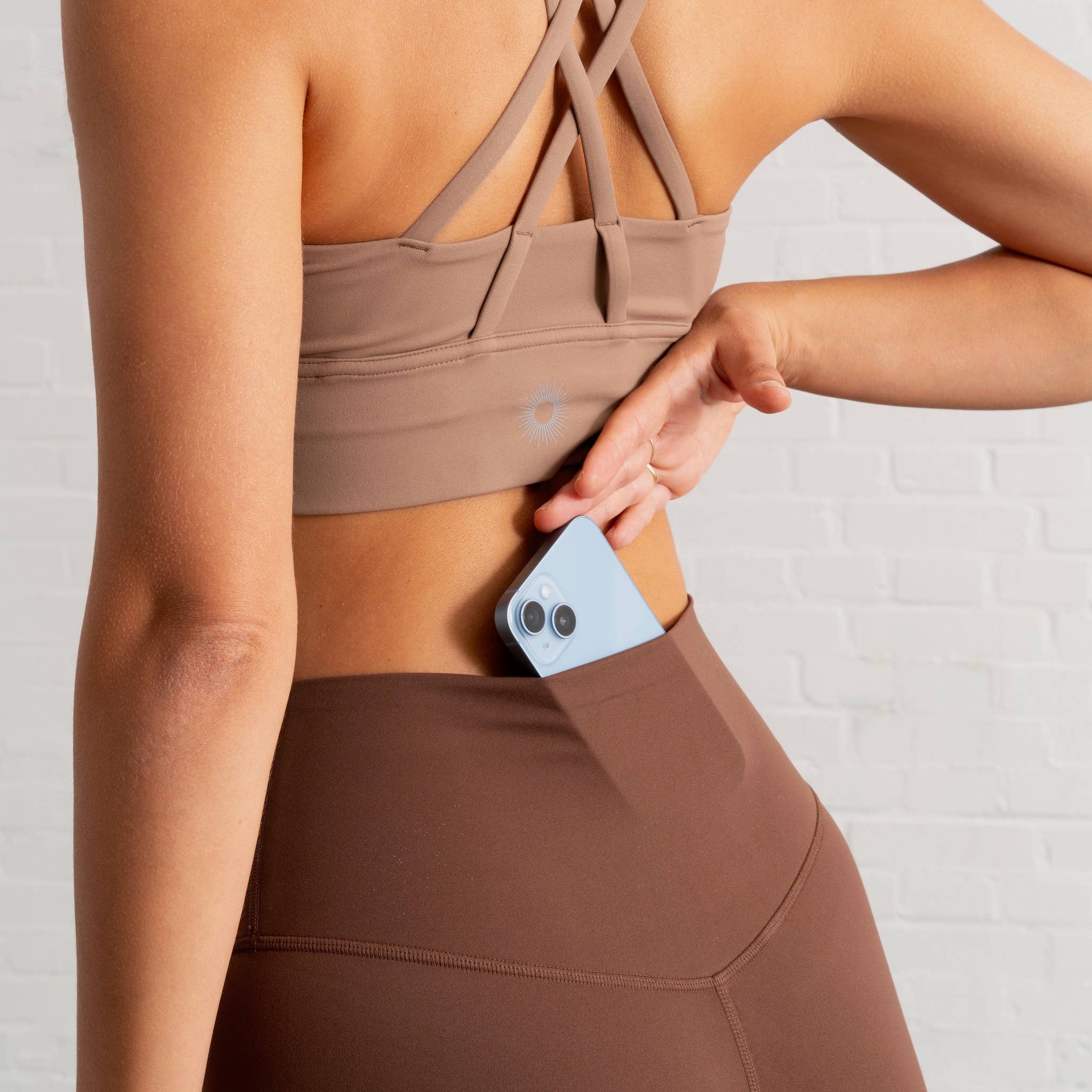 Spica - Wholesale Athletic/Lounge Leggings - Women's - Surya Comfort Legging Chocolate3