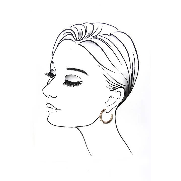 GOLD TRIO HOOP EARRING SET | 71E2208190 for wholesale on Faire