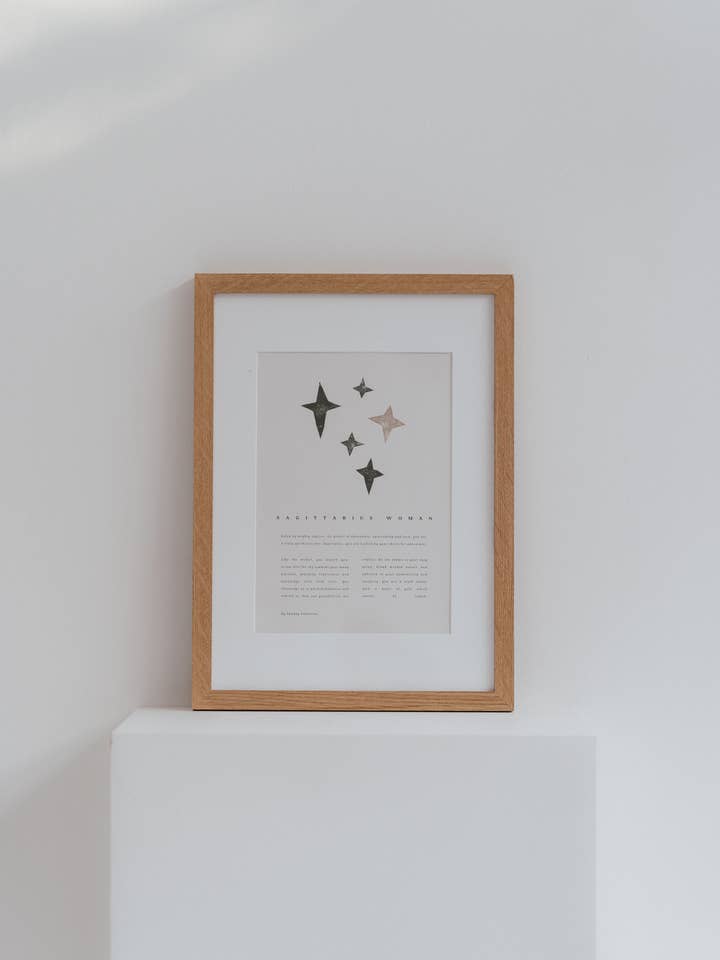 Sagittarius Print for wholesale by Sunday Valentine