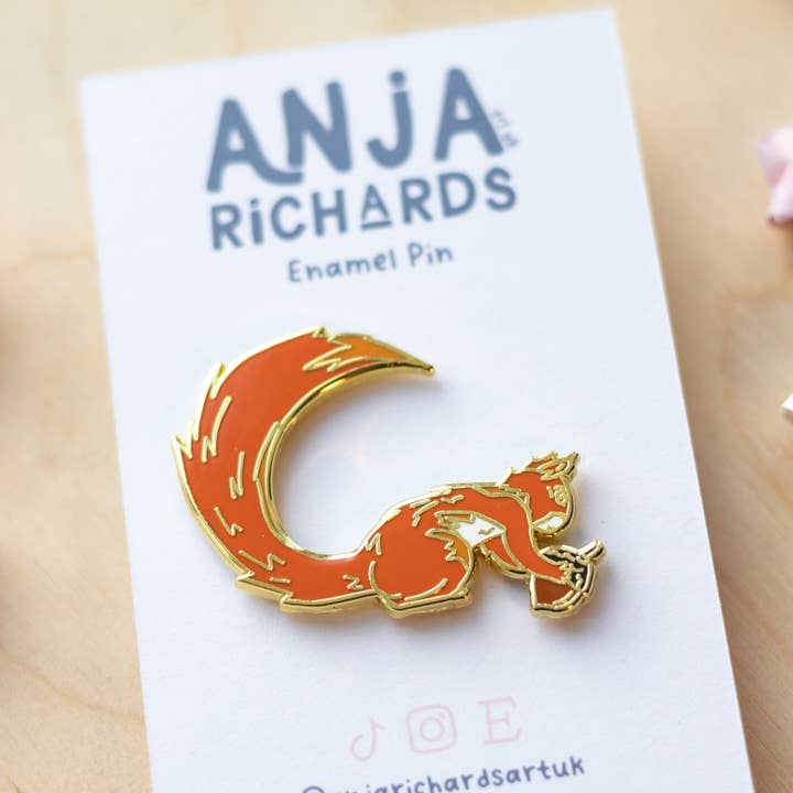 Eekhoorn Speld - Standaard Editie voor wholesale door Anja Richards Art