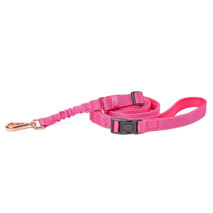 3-in-1 City Dog Leash - Park Ave Pink for wholesale by DOGISTRY™