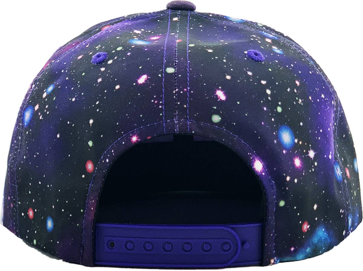 KBETHOS - Wholesale Flat Brim Cap - Unisex - Galaxy Snapback28