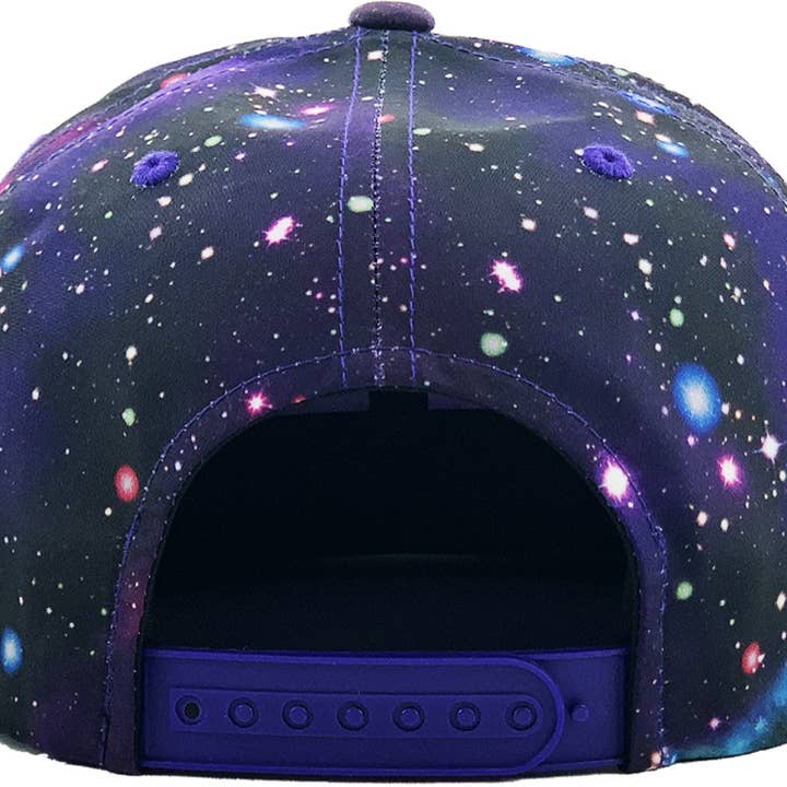 KBETHOS - Wholesale Flat Brim Cap - Unisex - Galaxy Snapback28