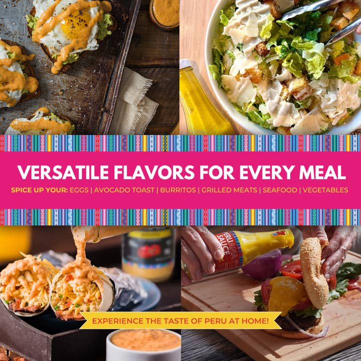 Peruana Foods - SPC - Vendita all'ingrosso Salse piccanti - Salsa Gourmet Piccante Aji Amarillo, 198g, Delicata, Senza Glutine, Keto5
