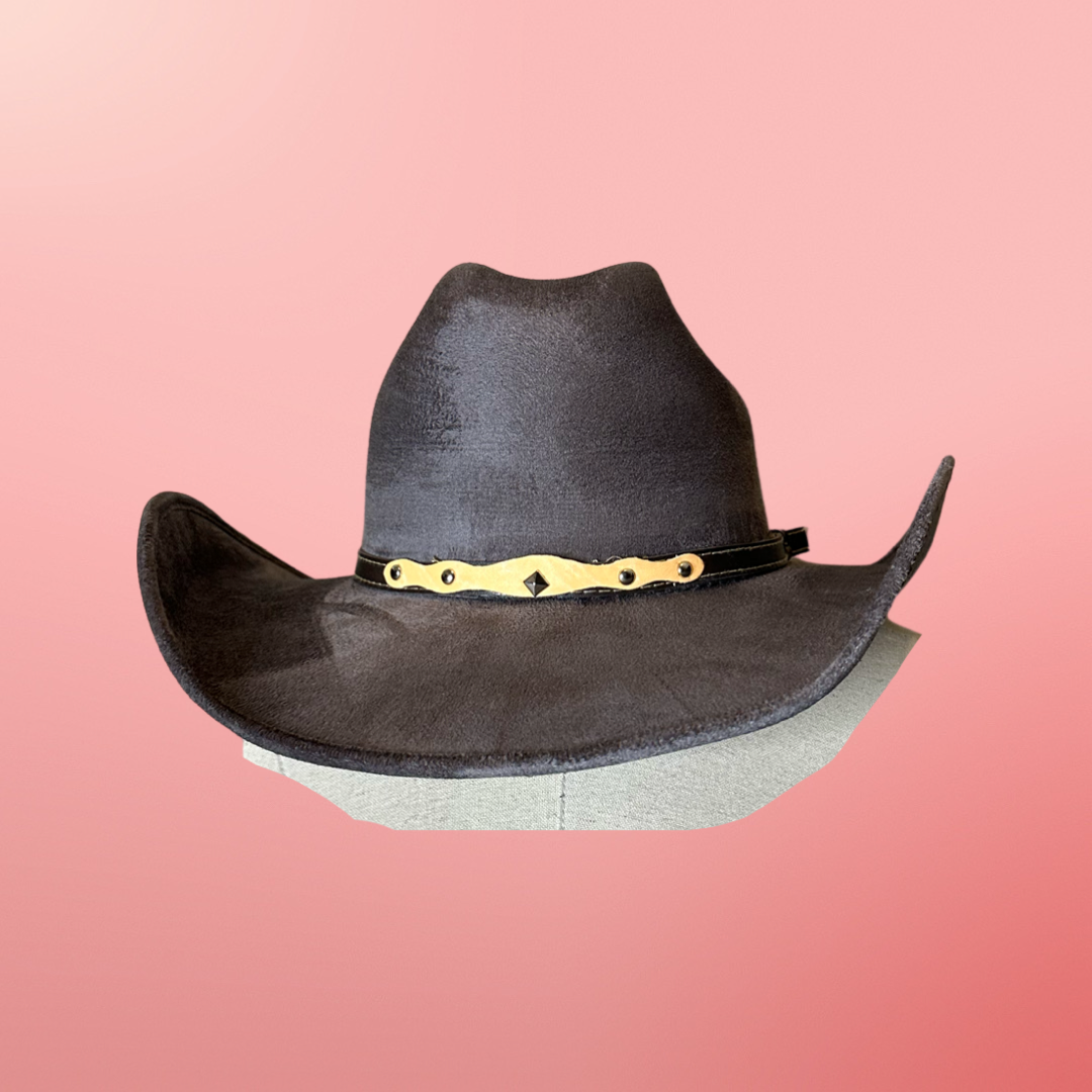 Nati Natash – wholesale Cowboyhatt - Unisex – Chihuahua cowboyhatt i veganskt mocka14