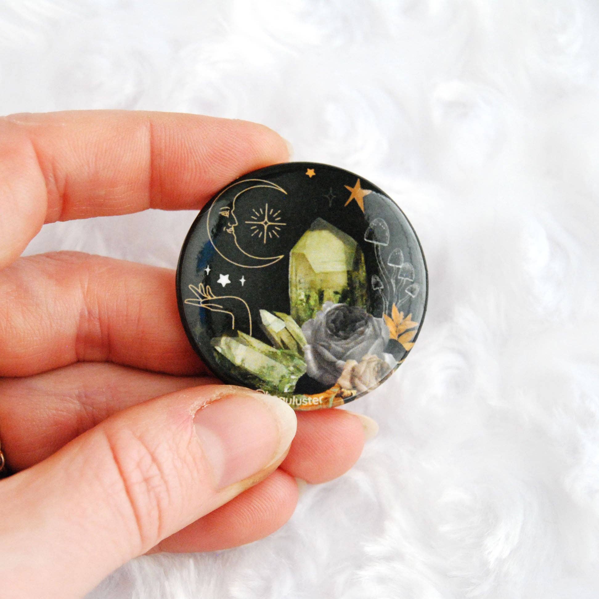 Beauluster - Wholesale Lapel Pin/Button - Magic Spells Button Pin1