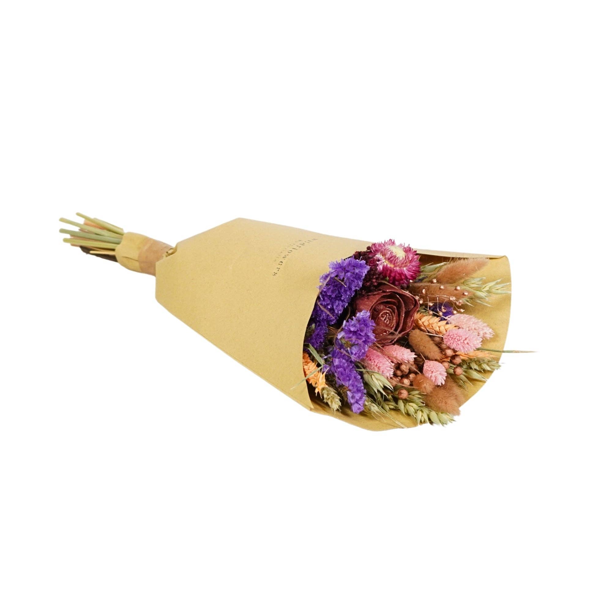 Wildflowers by Floriette - Wholesale Dried/Pressed Flowers - Dried Flowers - Field Bouquet - Burgundy0