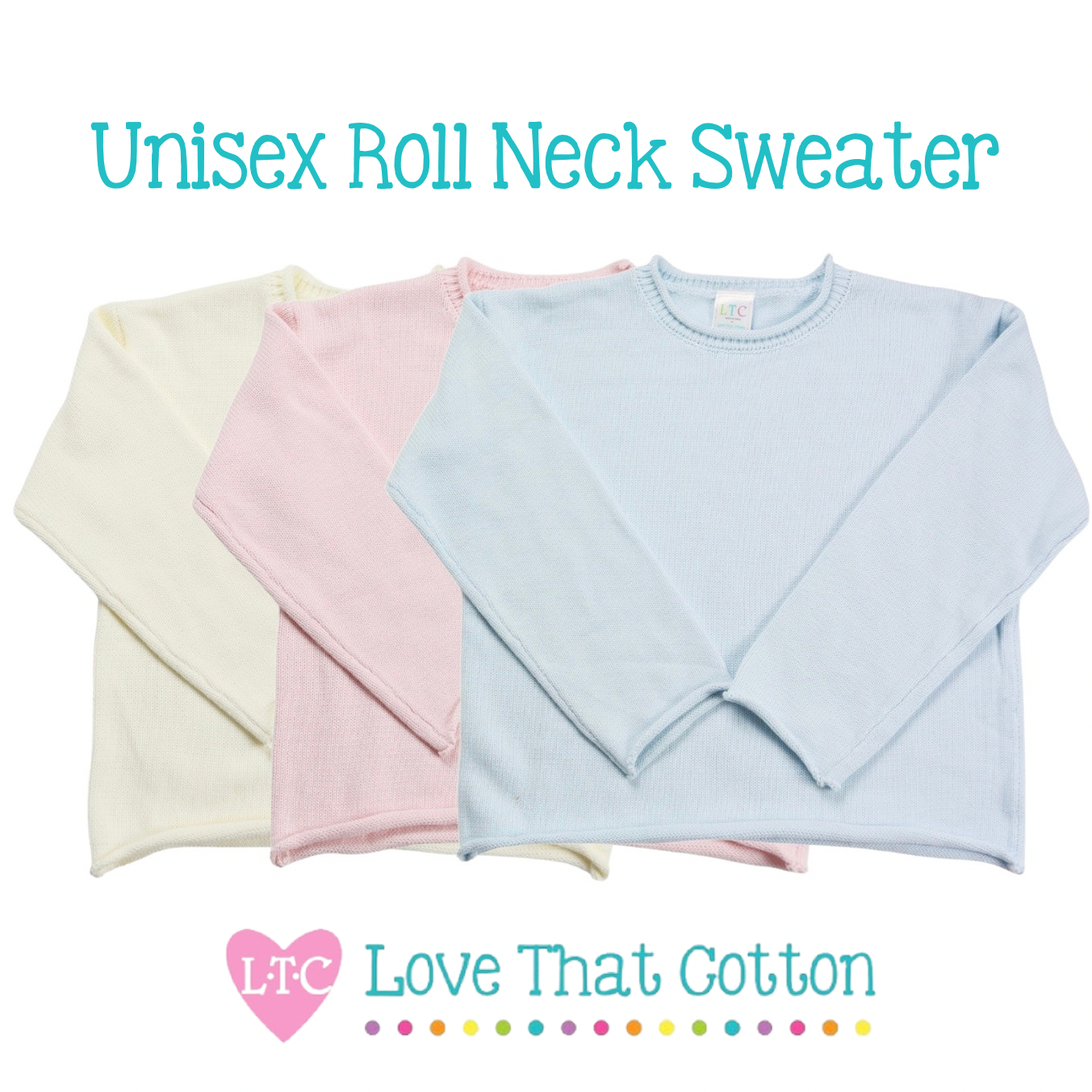 Rosa chiaro Maglione Dolcevita Unisex - ROSA CHIARO in vendita all'ingrosso su Faire1