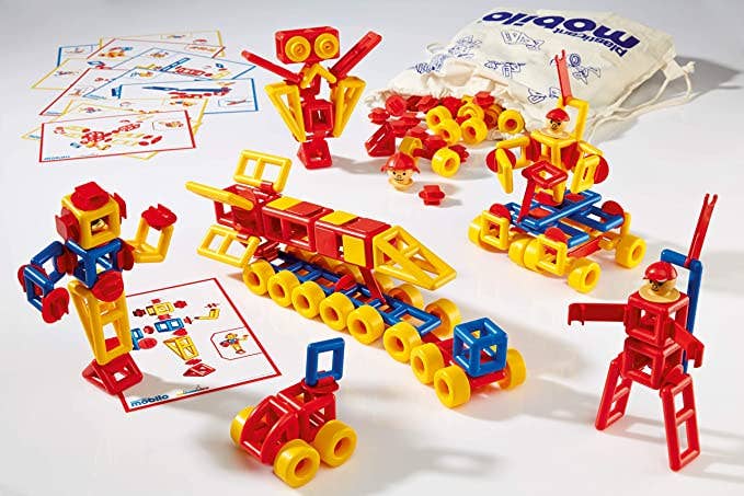 Mad Monkey GmbH - Vendita all'ingrosso Set di giocattoli - Bambini - Set da costruzione Plasticant Mobilo 103 I - 192 pezzi3