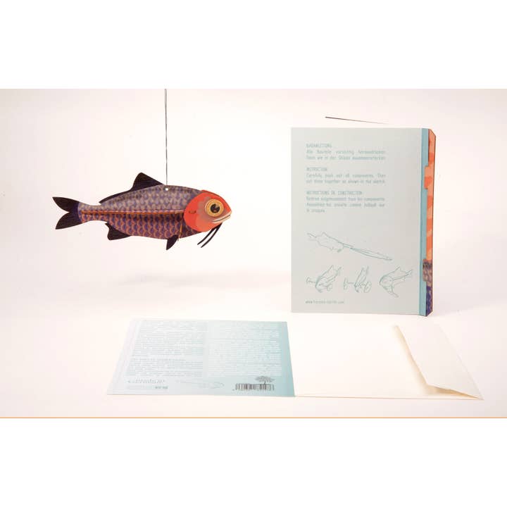 Formes Berlin GbR - Wholesale Christmas Decoration - Fish 3D deco greeting card