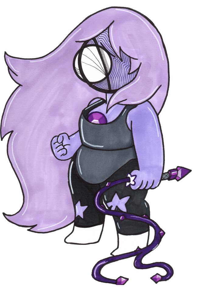 Kunstdruk met kristallen edelsteen en amethist voor wholesale door Harth Creations