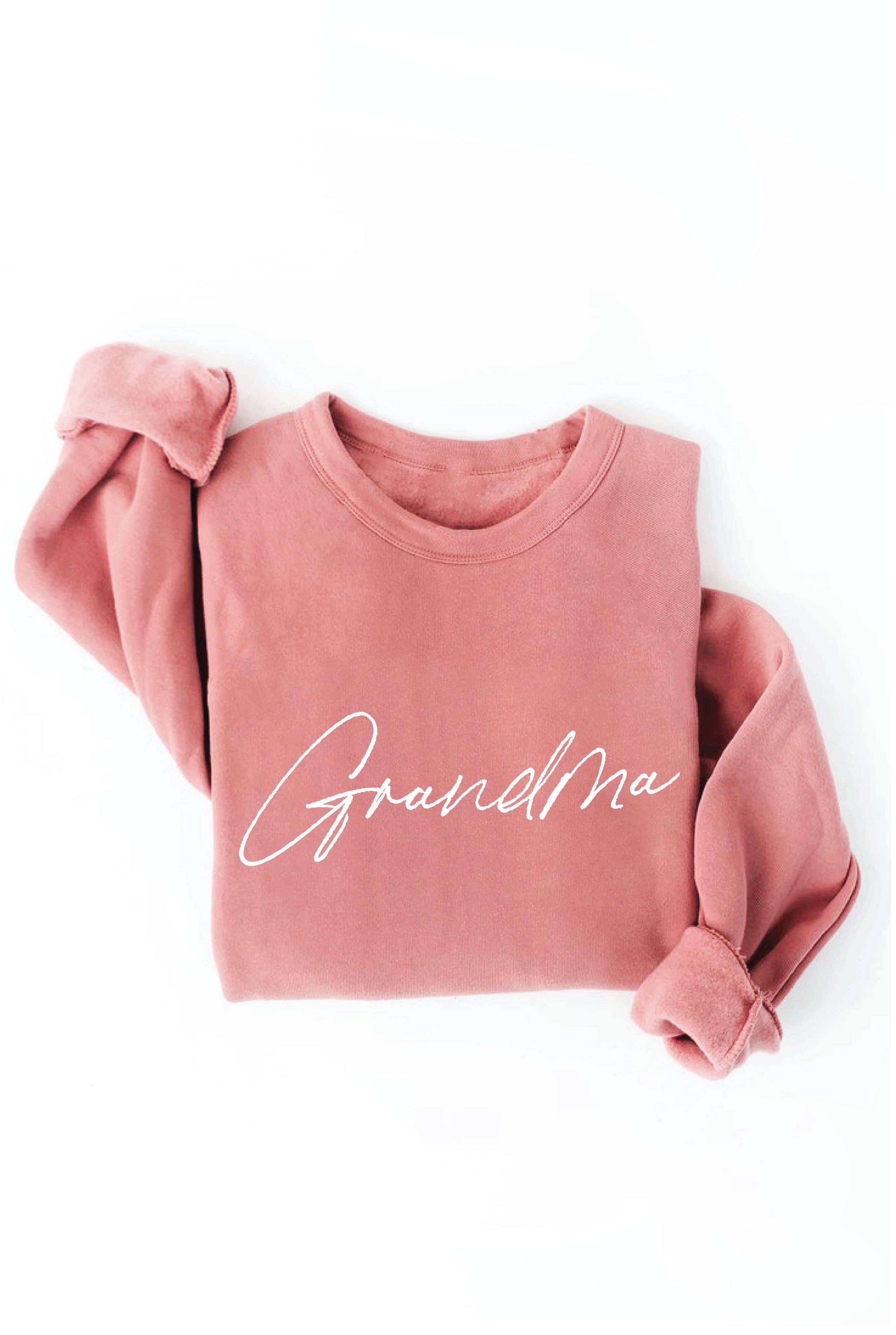 OAT COLLECTIVE - Wholesale Graphic Sweatshirt - Women's - GRANDMA Graphic Sweatshirt3